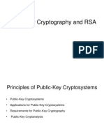 Public Key Cryptography and RSA