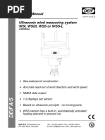 Wind Measuring System, Users Manual 4189350034 UK