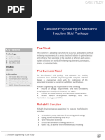 Engineering of Methanol Injection Skid Package