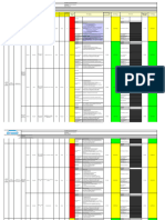 Matriz Servicio Retiro de Filtros Mangas Unidad 15