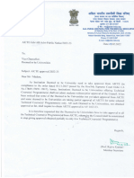 Letter To VC Deemed To Be University - 09-02-2022