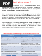 UNIT I Microprocessor 