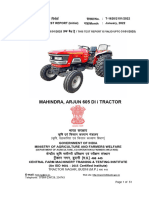 O Kolkf D Ijh (K.K Fjiksvz Lak ( K Ekg: Mahindra, Arjun 605 Di I Tractor