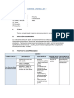 6P - COM - Unidad Didáctica - 1 - 2022