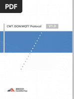 CWT JSON-MQTT Protocol