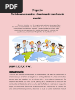 Proyecto de Convivencia - Multigrado