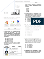 Primer Examen Quincenal 4° Grado