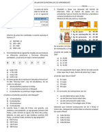 Primera Evaluacion Quincenal