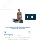 Informativo Clínico Resonancia Magnética Bioeléctrica Bioescaner