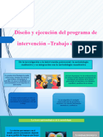 Diseño y Ejecución Del Programa de Intervención - Trabajo de Campo