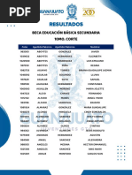 Resultados 10mo Corte Basica