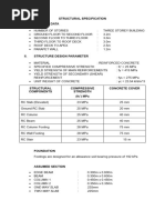 Structural Specification