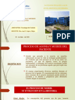 Proceso de Agonia y Muerte Del Paciente