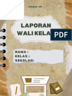 Laporan Wali Kelas