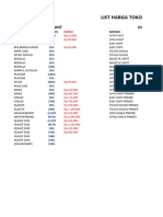 Daftar Harga