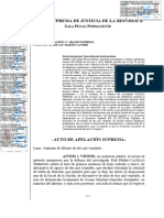 Apelación 186-2022-Suprema-La Actuación Previa A Las Diligencias No Causó Indefensión