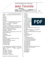 Exa-IV Año-Biologia I Bimestre