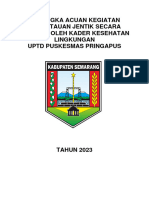 Kerangka Acuan Kegiatan Jumantik Oleh Kader