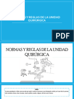 Normas y Reglas de La Unidad Quirúrgica