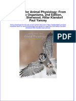 PDF Test Bank For Animal Physiology From Genes To Organisms 2Nd Edition Lauralee Sherwood Hillar Klandorf Paul Yancey Online Ebook Full Chapter