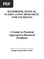 A Guide To Practical Approach To Research Problems