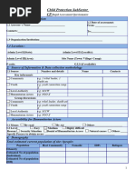 Child Protection Rapid Assessment Questionnaire v5 Sudan