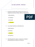 Taller 2 de Filosofía Parte # 2 Resuelto