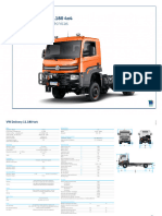 VW Delivery 11.180 4x4: Especificações Técnicas