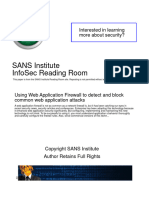 Web Application Firewall Detect Block Common Web Application Attacks 33831