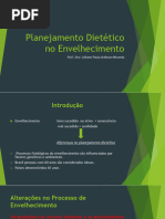 Planejamento Dietético No Envelhecimento