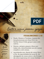 1tessalonicenses 1.1-10 - CARTA A UMA JOVEM IGREJA - Repercutindo A Palavra Do Senhor