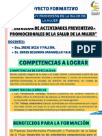 Proyecto Formativo Mujer