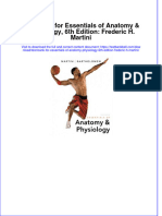 PDF Test Bank For Essentials of Anatomy Physiology 6Th Edition Frederic H Martini Online Ebook Full Chapter