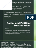 Social and Political Stratification PPT1