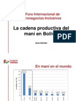 Cadena Productiva Del Maní Fundacion Valles