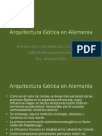 Arquitectura Gótica en Alemania