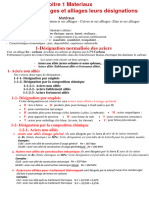 Revision Chapitre 1 Designation Des Materiauxtechnologie de Base