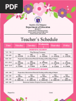 Class Teacher-Program