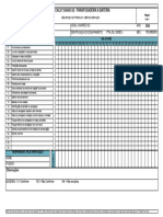 Checklist - Parafusadeira Portátil A Bateria