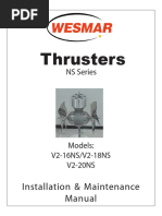 Thrusters: Installation & Maintenance Manual