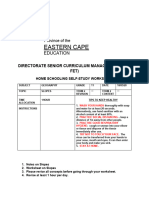 Geography Grade 11 Dnotes and Worksheet On Slopes