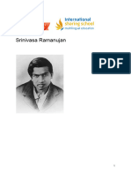 Srinivasa Ramanujan