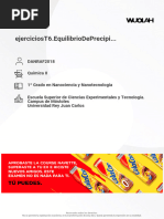 Wuolah Free ejerciciosT6.EquilibrioDePrecipitacion