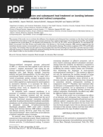 Influence of Air-Abrasion and Subsequent Heat Treatment On Bonding Between Zirconia Framework Material and Indirect Composites