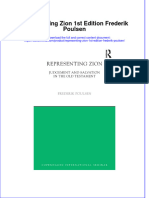 Representing Zion 1St Edition Frederik Poulsen Online Ebook Texxtbook Full Chapter PDF