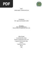 Plantilla APA Técnicas de Comunicación Oral y Escrita. Angie B.