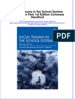 Ebook Racial Trauma in The School System Naming The Pain 1St Edition Connesia Handford Online PDF All Chapter