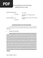 2013 11 17 Donziger Witness Statement Es CRT