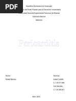 Tema 10 - Pericarditis Informe