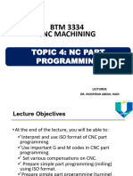 Chapter 4 - Part Programming-Manual Programming